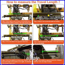 0-600mm Linear Scale External Digital Readout LCD Display Remote DRO Mill Lathe