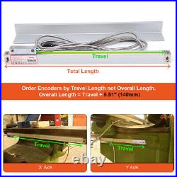 0-600mm Linear Scale External Digital Readout LCD Display Remote DRO Mill Lathe