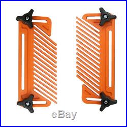 1 Pair Featherboard Double Feather Board For Woodworking Router Table Saw Fences
