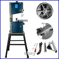 10'' 220V Professional Woodworking Bandsaw Cast Table Solid Fence stand Blade