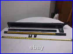 10 Craftsman Table Saw Cam Lock Fence with Rails, Hardware, 27 Table-No Rust