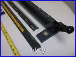 10 Craftsman Table Saw Cam Lock Fence with Rails, Hardware, 27 Table-No Rust