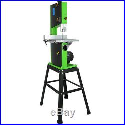 10 Professional Woodworking Bandsaw with Cast Table Solid Fence & Blade 220V
