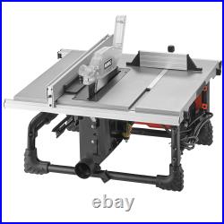 10 Table Saw Electric Cutting Machine 4500 / 5000 RPM 25-in Rip Capacity