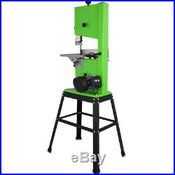 10 Woodworking Bandsaw with Cast Table Fence & Blade 120mm Cutting Depth