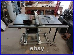 10 inch table saw used Delta, Contractor model 36-470 Type 1 Biesemeyer Fence