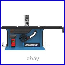 10in Portable Table Saw 15Amp Motor Riving Knife Dust Port Lightweight Design US