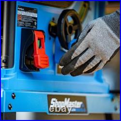 10in Portable Table Saw 15Amp Motor Riving Knife Dust Port Lightweight Design US