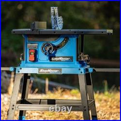 10in Portable Table Saw 15Amp Motor Riving Knife Dust Port Lightweight Design US