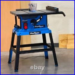 10in Portable Table Saw 15Amp Motor Riving Knife Dust Port Lightweight Design US