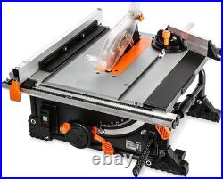 11-Amp 8.25-In Compact Benchtop Jobsite Table Saw Corded Electric? 4500RPM Black