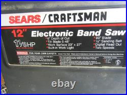 113.248510 113.248320 113.248440 Craftsman 12 Band Saw 9-23402 Rip Fence