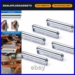 12 Conveyor Roller with Bracket, 1.5 Galvanized Steel, Heavy Duty, 6 Pack for