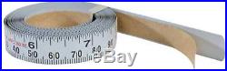 12Ft Long 1/2In Wide Right Tape Metric SAE Unit Steel Tape Table Saw Fence Rails