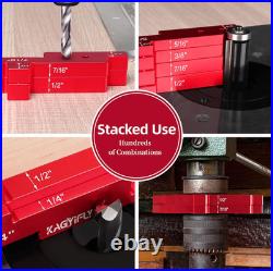14Pcs Aluminum Setup Blocks for Router Table Saw & Angle Measurement
