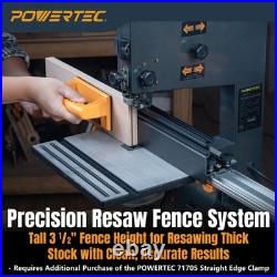 16 x 3-1/2 Band Saw Fence Resaw Fence Attachment for Bandsaw Tables & Dri