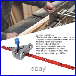 19in Table Saw Miter Gauge Aluminum Alloy Angle Adjustable Miter Gauge New 19in Table Saw Miter Gauge Aluminum Alloy Angle Adjustable Miter Gauge New