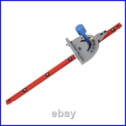 19in Table Saw Miter Gauge Aluminum Alloy Angle Adjustable Miter Gauge New 19in Table Saw Miter Gauge Aluminum Alloy Angle Adjustable Miter Gauge New