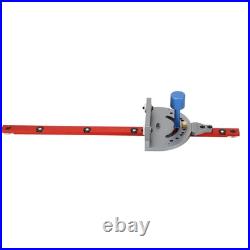 19in Table Saw Miter Gauge Aluminum Alloy Angle Adjustable Miter Gauge New 19in Table Saw Miter Gauge Aluminum Alloy Angle Adjustable Miter Gauge New