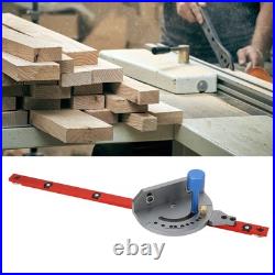 19in Table Saw Miter Gauge Aluminum Alloy Angle Adjustable Miter Gauge New 19in Table Saw Miter Gauge Aluminum Alloy Angle Adjustable Miter Gauge New