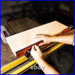 22-36 Extendable Table Saw Miter Gauge Fence