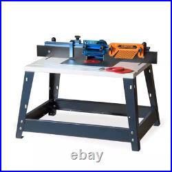 23-5/8 In. X 15-3/4 In. Bench Top Router Table and 24 In. Fence Set