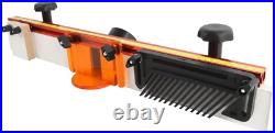 24 Inches Long Router Table Fence System with Feather Board, Bit Guard, Adjustab 24 Inches Long Router Table Fence System with Feather Board, Bit Guard, Adjustab