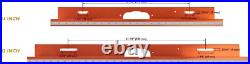 24 Inches Long Router Table Fence System with Feather Board, Bit Guard, Adjustab