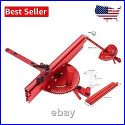 27 Angle Stops Aluminum Miter Gauge for Table & Band Saws Lightweight Design