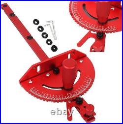 27 Angle Stops Aluminum Miter Gauge for Table & Band Saws Lightweight Design