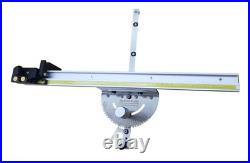 27 Position Precision Miter Gauge With 24inch (600MM) in Fence and Stop for T