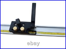 27 Position Precision Miter Gauge With 24inch (600MM) in Fence and Stop for T