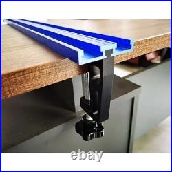 2PCS Woodworking Fence Clamp 45/75 T-Slot Aluminum Alloy Bench Planer Fence Clip