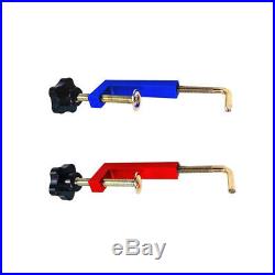 2Pcs Metal Woodworking Fence Clamp for Table Saws Band Saws Accessories
