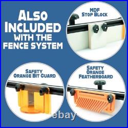 32 inch Deluxe Router Table Fence with Featherboard