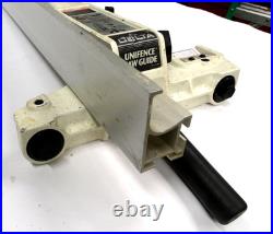 33.5 RAIL Delta Unisaw Unifence Saw Guide Table Saw Rip Fence Assembly