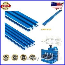 36-Inch Multi T-Track Extrusion Set Customizable for All Woodworking Needs