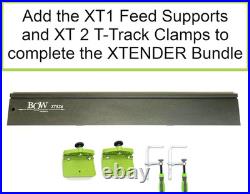 36 XT XTENDER Fence T-Track Table Saw Fence System with Multiple T-Slots for