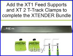 46 XT XTENDER Fence T-Track Table Saw Fence System with Multiple T-Slots f