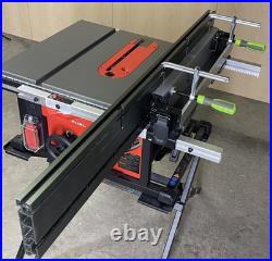 46 XT XTENDER Fence T-Track Table Saw Fence System with Multiple T-Slots for