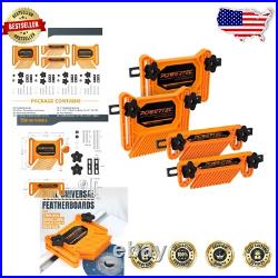 4PC Feather Board Set for Table Saw, Router & Band Saw Enhanced Safety Orange 4PC Feather Board Set for Table Saw, Router & Band Saw Enhanced Safety Orange
