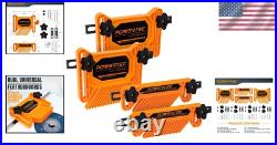 4PC Feather Board Set for Table Saw, Router & Band Saw Enhanced Safety Orange 4PC Feather Board Set for Table Saw, Router & Band Saw Enhanced Safety Orange
