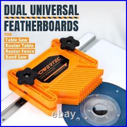 4PC Feather Board Set for Table Saw, Router & Band Saw Enhanced Safety Orange 4PC Feather Board Set for Table Saw, Router & Band Saw Enhanced Safety Orange