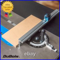 51007 Table Saw Miter Gauge Fence System With 13 Precise Angle Stops