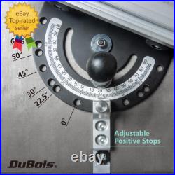 51007 Table Saw Miter Gauge Fence System With 13 Precise Angle Stops