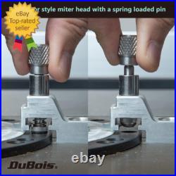 51007 Table Saw Miter Gauge Fence System With 13 Precise Angle Stops