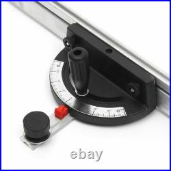 60 80 100cm Band Saw Router Table Angle Miter Gauge With Fence T Slot Aluminum
