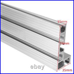 600/800mm Aluminum T-Track Table Fence System for Woodworking Miter Saw Fence