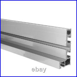 600/800mm Aluminum T-Track Table Fence System for Woodworking Miter Saw Fence