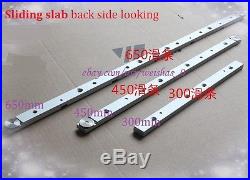 650mm Aluminum sliding slab block for Router Table Saw Fence